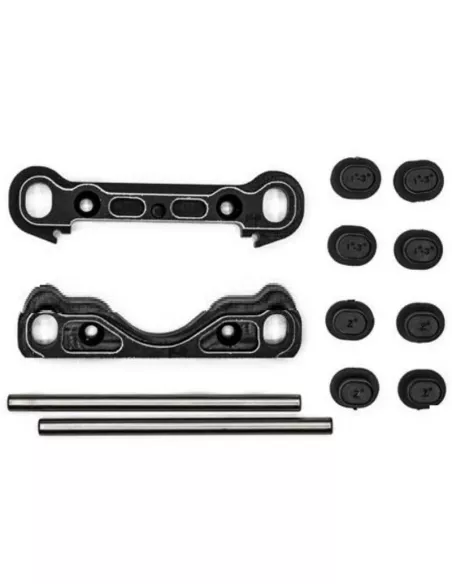 Suspension Arm Holder Front Set - CNC 7075 Option Hobbytech STR8 / Spirit / EP X2 / NXT STRS-132 - Hobbytech STR8 DeLuxe & STR8 