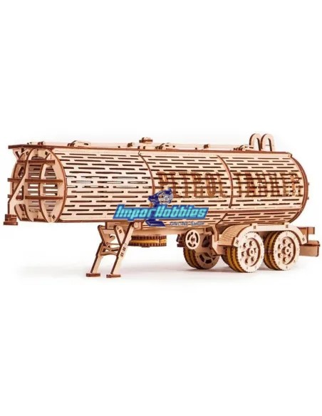 Puzzle 3D Mécanique - Tank Trailer - Fait de bois écologique Wood WT19 - Puzzles en bois 3D mécanique