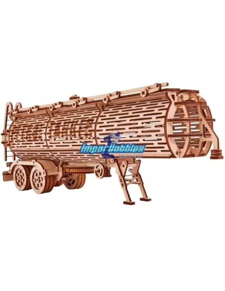 Puzzle 3D Mécanique - Tank Trailer - Fait de bois écologique Wood WT19 - Puzzles en bois 3D mécanique