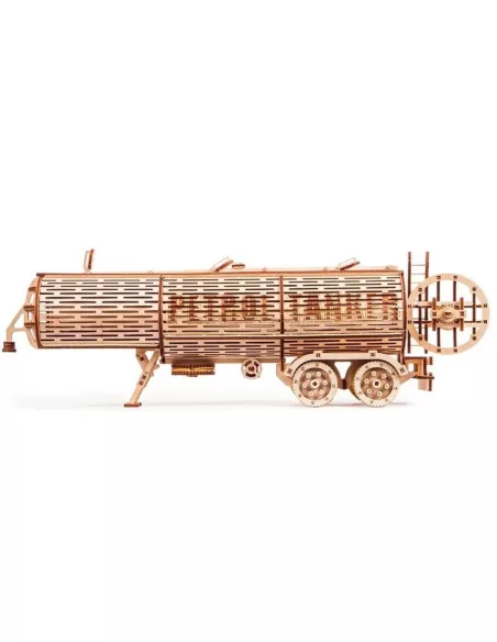 Mechanical 3D Puzzle - Tank Trailer - Eco Friendly Plywood Wood Trick WT19 - 3D Wooden Mechanical Puzzles