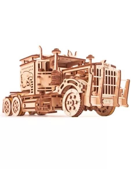 Mechanical 3D Puzzle - Big Rig - Eco Friendly Plywood Wood Trick WT15 - 3D Wooden Mechanical Puzzles