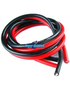 Silicone Wire - Low Resistance Red - Black 10AWG UltraFlex 50 + 50cm Fussion FS-03005 - Connection cables Lipo - ESC & Adapters