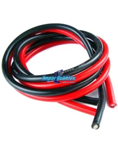 Câble de silicone basse résistance rouge - noir 10AWG UltraFlex 50 + 50cm Fussion FS-03005 - Câbles de connexion Lipo - Variateu