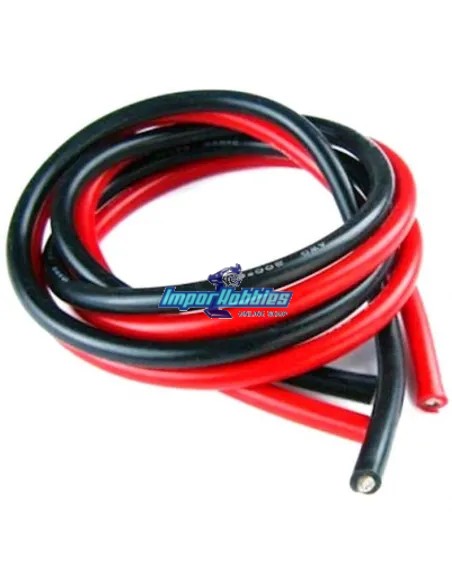 Câble de silicone basse résistance rouge - noir 10AWG UltraFlex 50 + 50cm Fussion FS-03005 - Câbles de connexion Lipo - Variateu