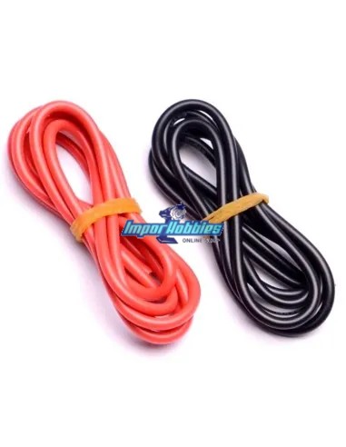 Câble de silicone basse résistance rouge - noir 14AWG UltraFlex 100 + 100cm Fussion FS-03015 - Câbles de connexion Lipo - Variat