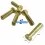 Banana Gold Plug - 5.0mm Male Low Profile (4 U.) Fussion FS-00079 - R/C Plugs