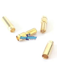 Connecteurs 5mm Gold mâle / femelle (2 Paire) Fussion FS-00078 - R/C Plugs