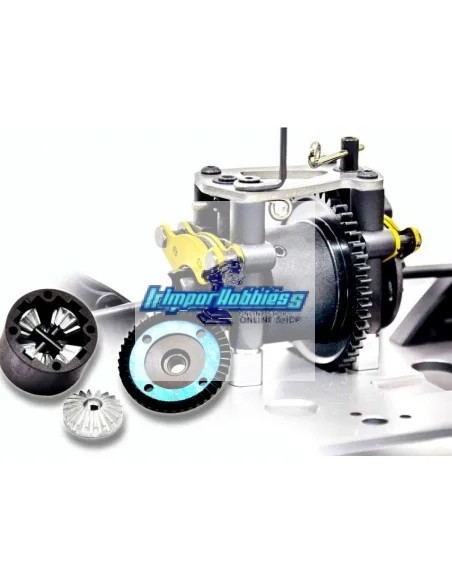 Hobao Hyper VS2-N Jaune Moteur de Tirette .30 Readyset 2.4Ghz H-VS2N-C30Y - Voitures RC Echelle 1/8 Buggy Nitro & Électrique Kit
