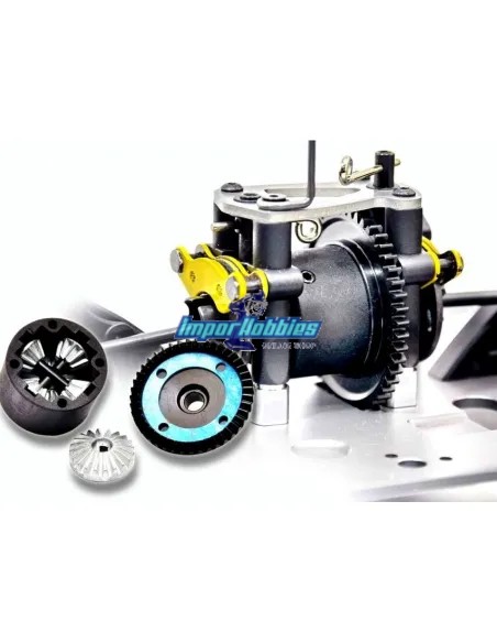 Hobao Hyper VS2-N Amarillo Motor Tirador .21 Readyset 2.4Ghz H-VS2N-C21Y - Coches RC Escala 1/8 Buggy Nitro & Eléctrico Kit List