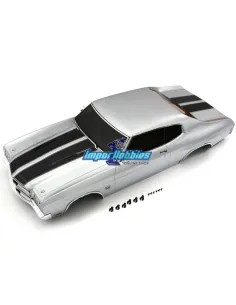 Carrosserie peinte complet gris 1/10Th Kyosho Fazer Chevy® Chevelle® SS™ FAB702S - Kyosho Fazer MK2 FZ02L - Pièces detachées et 