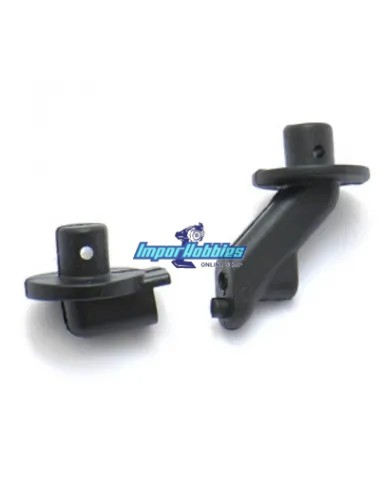Supports de carrosserie Hobbytech STR8 / EP X2 / Spirit / NXT STR-032 - Hobbytech STR8 DeLuxe & STR8 EVO RTR - Pièces detachées 