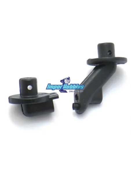 Supports de carrosserie Hobbytech STR8 / EP X2 / Spirit / NXT STR-032 - Hobbytech STR8 DeLuxe & STR8 EVO RTR - Pièces detachées 