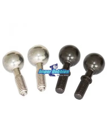 Boule de train avant 14mm (4 U.) Hobbytech Spirit NXT STRX-309 - Hobbytech Spirit NXT GP / NXT GP 2.0 Nitro - Pièces detachées e