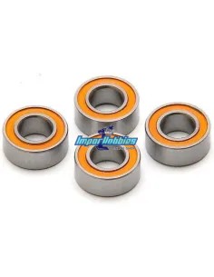 Rodamientos de campana & transmisión - High Speed 5x10x4mm (4 Uds.) Fussion FS-B0002 - Rodamientos RC por medida / dimensiones
