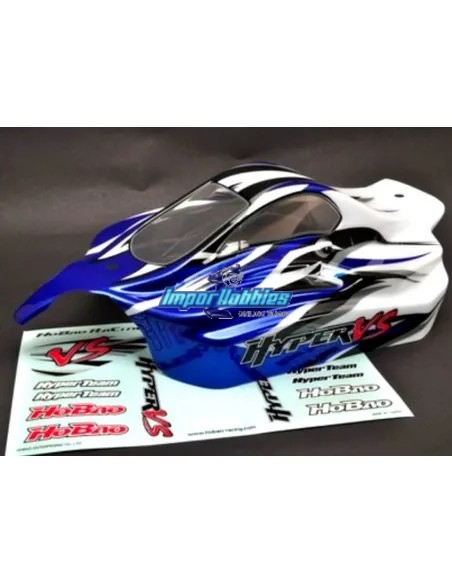 Carrosserie peinte et decoree bleu Hobao Hyper VS / VSe 85033BU - Hobao Hyper VS & VSe GP - EP