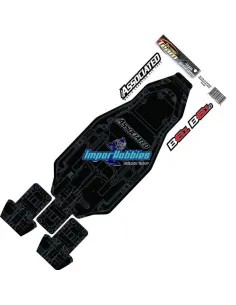 Chassis Protective Sheet Team Associated B6.1 / B6.2 / B6.3 AS91825 - Team Associated B6.1 & B6.1D - Spare Parts & Option Parts