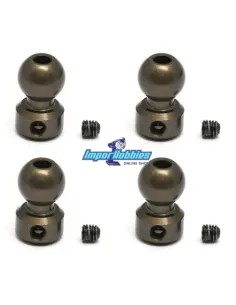 Boules de barre anti-roulis (4 U.) Team Associated RC8.2 / RC8.2e AS89536 - Team Associated RC8.2 Factory Kit - Pièces detachées