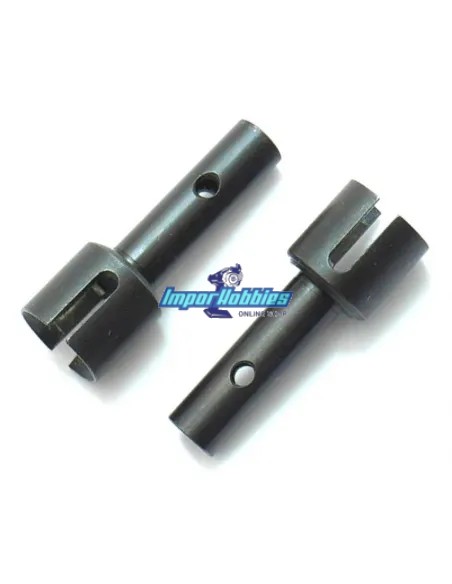 Axes de roues arrieres (2 U.) Hobbytech STR8 / Spirit / EP X2 / NXT STR-066 - Hobbytech STR8 DeLuxe & STR8 EVO RTR - Pièces deta