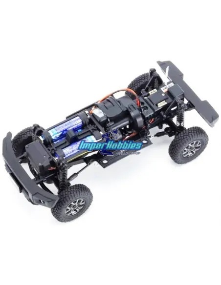 Kyosho Mini-Z 4x4 Crawler Sport Suzuki Jimny Sierra Kinetic MX-01 4WD 1/18 KT-531P ReadySet Blue 32523MB - Modelos Kyosho Mini-Z