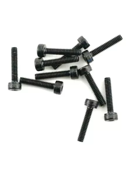 Socket Head Cap Screws M2x10mm (10 U.) Fussion FS-TC2010 - Steel Screws - M2 & M2.5