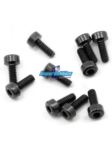 Vis têtes BTR M2x6mm (10 U.) Fussion FS-TC2006 - Vis en acier M2 et M2.5