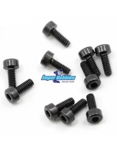 Vis têtes BTR M2x5mm (10 U.) Fussion FS-TC2005 - Vis en acier M2 et M2.5