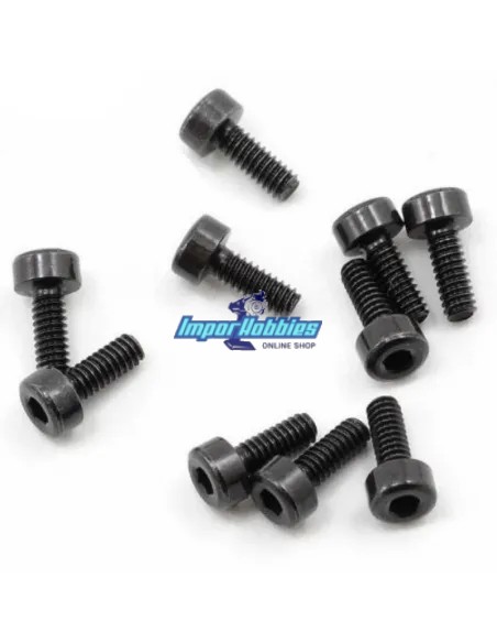Vis têtes BTR M2x5mm (10 U.) Fussion FS-TC2005 - Vis en acier M2 et M2.5