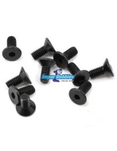 Tornillos de acero M2.5X5mm cabeza allen cónica (10 Uds.) Fussion FS-TF2505 - Tornillos de acero M2 - M2.5