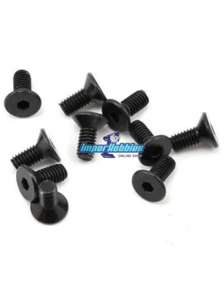 Tornillos de acero M2.5X5mm cabeza allen cónica (10 Uds.) Fussion FS-TF2505 - Tornillos de acero M2 - M2.5