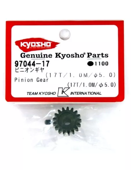 Pinion Gear 17T 5mm MOD1 Kyosho 97044-17 - Kyosho Inferno VE - Spare Parts & Option Parts