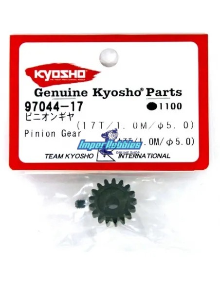 Piñón motor 17T 5mm MOD1 Kyosho 97044-17 - Kyosho Inferno VE - Repuesto y opciones
