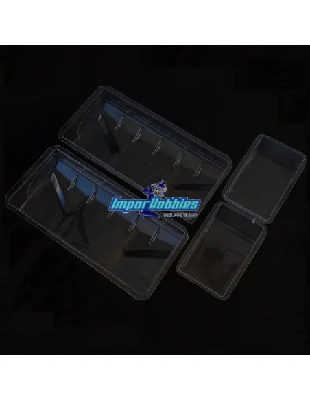 Alerón lexan transparente 1/8 Buggy (2 Uds.) VP-Pro WN-007-C - Alerones y arandelas de alerón 1/8 Scale