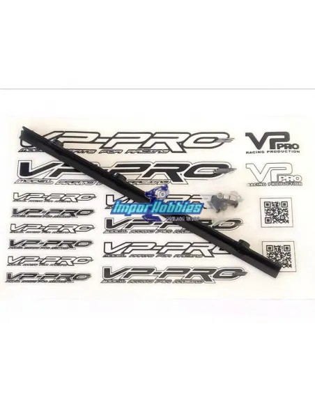 Aileron en lexan transparent 1/8 Buggy (2 U.) VP-Pro WN-007-C - Ailerons & Rondelles d`aileron 1/8 Scale