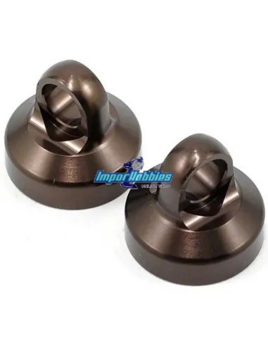 Bouchons d'amortisseurs aluminium (2 U.) Kyosho Ultima RB6 / RB6.6 / RB7 & Lazer ZX6 / ZX6.6 / ZX7 UM719 - Kyosho Ultima RB6 Kit