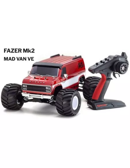 Kyosho Fazer MK2 Mad Van VE 1/10 4WD FZ02L-BT Readyset 34491T1 - RC Cars Truggy & Monster Truck Cars 1/10 Scale