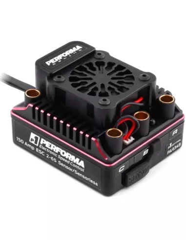 Performa P1 Controller 150A Sensor/Sensorless, 2-6S 1/8 Buggy / Truggy / GT PA9348 - Controllers - ESC 1/8