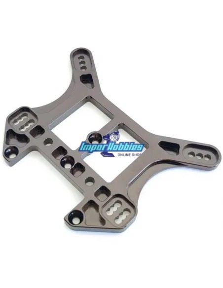 Support d'amortisseur arrière CNC Gun Metal Kyosho Inferno MP10 / MP10e IF605GM - Kyosho Inferno MP10 - MP10 TKI2 Nitro Kit - Pi