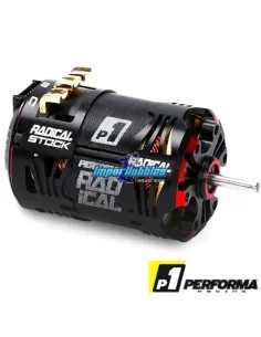 Moteur Electrique Performa P1 Radical 10.5T 540 Stock Brushless 1/10 PA9329 - Moteurs EP 540 - 550 1/10 Brushless