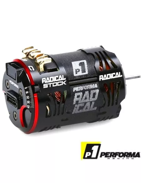 Performa P1 Radical 10.5T 540 Stock Brushless Electric Motor 1/10 PA9329 - Electric Motors - 540 - 550 1/10 Brushless