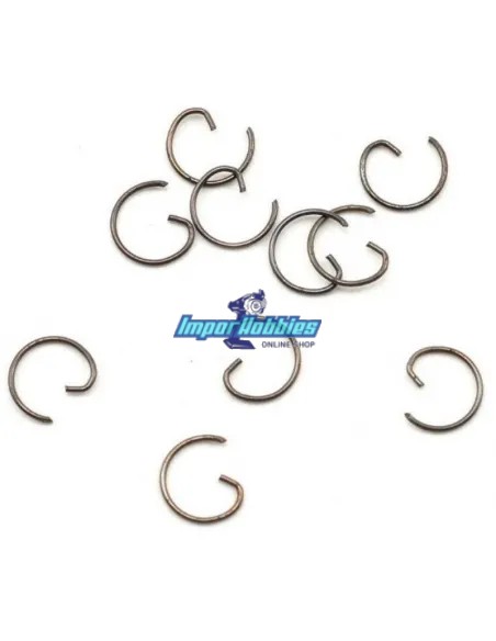 Clip d'axe de piston (10 U.) Motuer Performa P1 CRF ABI .21 - Team Orion CRF Alpha .21 - .24 PA9427 -  ORI81836 - Performa P1 Ni