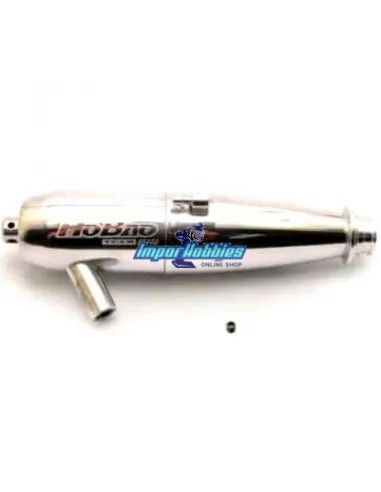 Resonador de escape pulido 1/8 Buggy .21 - .30 Hobao Hyper 85103 - Sistemas de escape motores .21 / .25 / .28 / .30 / .32