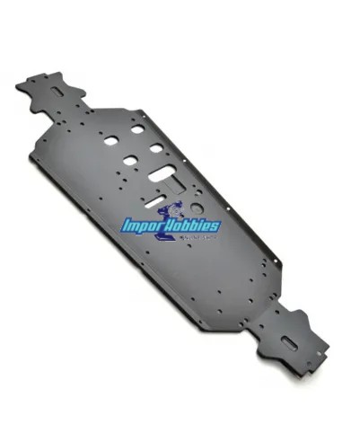 Chasis principal aluminio Hobao Hyper VS Nitro 85019 - Hobao Hyper VS & VSe Nitro - Eléctrico