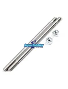 Tiges d'amortisseurs arrières 3x65mm Hobao Hyper 7 87386 - Hobao Hyper 7 - Vieux modèles.