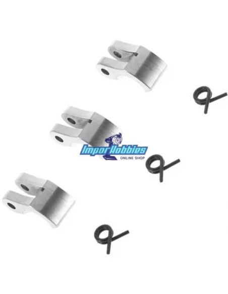 Mazas embrague CNC & muelles (3 Uds.) 1/8 Buggy Hobao Hyper 7 / 8.5 / SS / VS 86121 - Hobao Hyper 8 & 8.5 Nitro