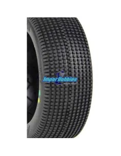 AKA Double Down Tires - Medium Long Wear (4 U.) Only Tire 14019ZXT - AKA Race Tires - 1/8 Buggy 2