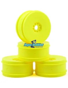 Llantas AKA EVO amarillas 1/8 Buggy Hex 17mm (4 Uds.) 24003Y - Llantas e Inserts 1/8 Buggy
