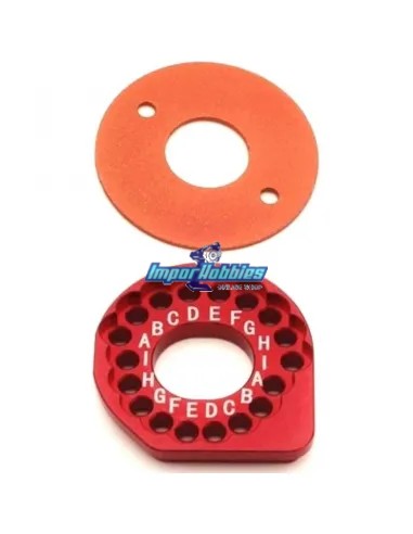 Soporte de motor aluminio HD - Opción Kyosho Fazer Touring MK2 / Rage 2.0 MK2 / Mad Van MK2 FAW217 - Kyosho Fazer Rage 2.0 MK2 F