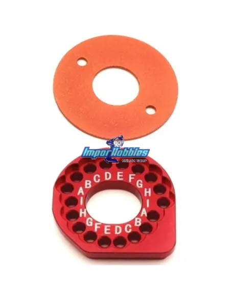 Soporte de motor aluminio HD - Opción Kyosho Fazer Touring MK2 / Rage 2.0 MK2 / Mad Van MK2 FAW217 - Kyosho Fazer Rage 2.0 MK2 F