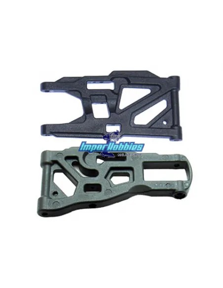 Trapecio inferior F/R (1 + 1 Uds.) Hobbytech STR8 STR-033 - Hobbytech STR8 DeLuxe & STR8 EVO RTR - Repuesto y opciones