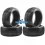 Ruedas AKA Cross Brace Medium Long Wear (4 Uds.) Solo Goma 14004ZXT - Ruedas AKA Race 1/8 Buggy